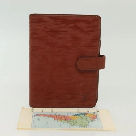 LOUIS VUITTON Epi Agenda MM Day Planner Cover Brown - Picture 11 of 16